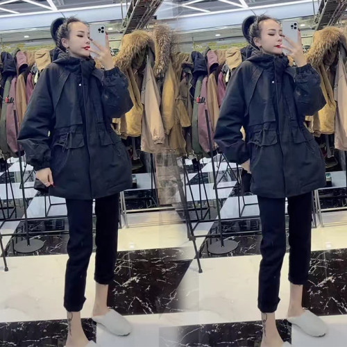 2025秋冬派克棉服新款戶外連帽外套美式休閒寬松工裝大口袋夾克棉