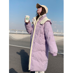 oversize麵包服羽絨棉衣棉服女冬季外套中長款厚棉襖2025年新款潮