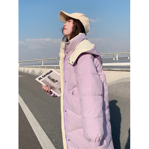 oversize麵包服羽絨棉衣棉服女冬季外套中長款厚棉襖2025年新款潮 oversize麵包服羽絨棉衣棉服女冬季外套中長款厚棉襖2025年新款潮