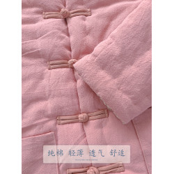 純棉花手工女士冬季棉襖中式復古盤釦大人成人內膽外穿棉衣服外套