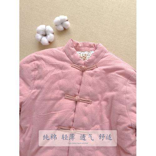 純棉花手工女士冬季棉襖中式復古盤釦大人成人內膽外穿棉衣服外套 純棉花手工女士冬季棉襖中式復古盤釦大人成人內膽外穿棉衣服外套