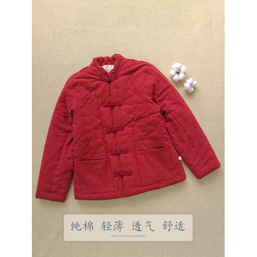 純棉花手工女士冬季棉襖中式復古盤釦大人成人內膽外穿棉衣服外套 純棉花手工女士冬季棉襖中式復古盤釦大人成人內膽外穿棉衣服外套