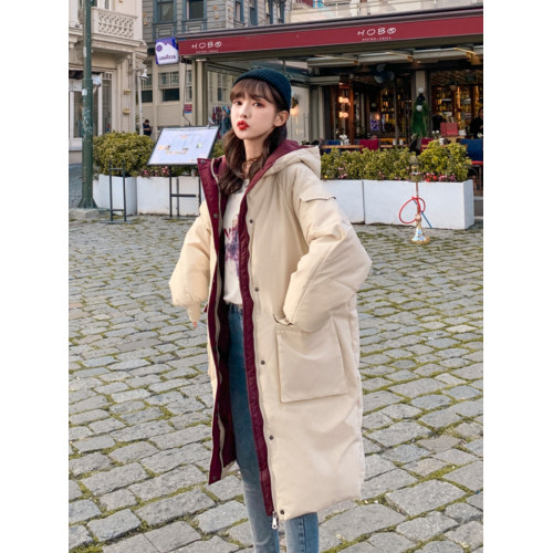 oversize麵包服羽絨棉衣棉服女冬季外套中長款厚棉襖2025年新款潮 oversize麵包服羽絨棉衣棉服女冬季外套中長款厚棉襖2025年新款潮