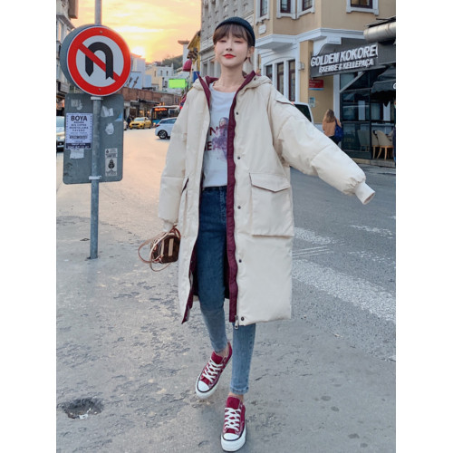 oversize麵包服羽絨棉衣棉服女冬季外套中長款厚棉襖2025年新款潮 oversize麵包服羽絨棉衣棉服女冬季外套中長款厚棉襖2025年新款潮