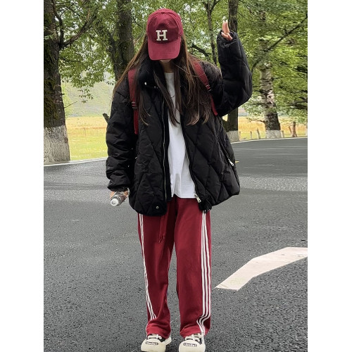 菱格棉服女2025新款高級感超好看棉襖oversize冬季外套小個子棉衣 菱格棉服女2025新款高級感超好看棉襖oversize冬季外套小個子棉衣