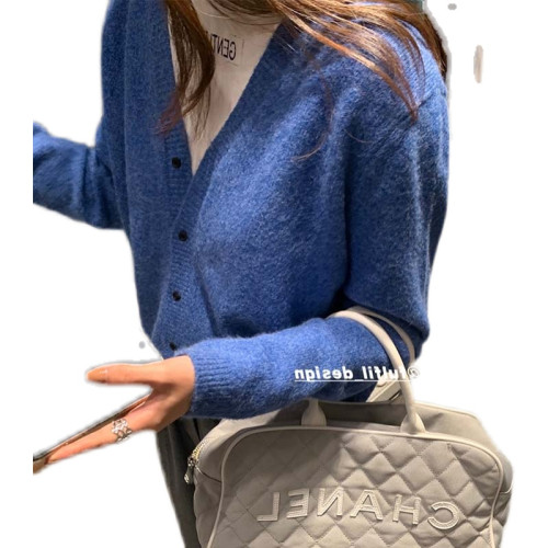 ffu同款粉色開衫毛衣2024年新款v領打底針織上衣早春溫柔風外套女 ffu同款粉色開衫毛衣2024年新款v領打底針織上衣早春溫柔風外套女