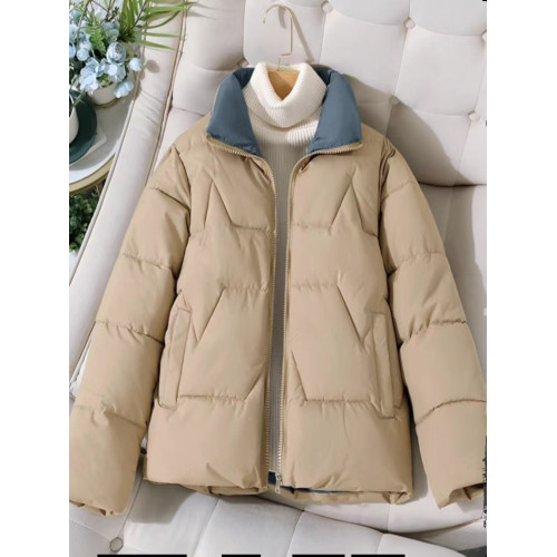 棉衣2024冬新款韓版短款立領小個子棉服加厚百搭保暖棉襖寬松外套 棉衣2024冬新款韓版短款立領小個子棉服加厚百搭保暖棉襖寬松外套