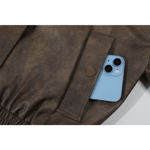 XinmonLee復古pu皮衣外套女高級感咖色機車服秋冬新款顯瘦夾克 XinmonLee復古pu皮衣外套女高級感咖色機車服秋冬新款顯瘦夾克