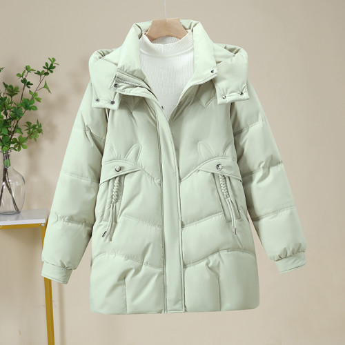 今年流行新款外套羽絨棉服女冬季韓版寬松加厚顯瘦中長款棉衣棉襖 今年流行新款外套羽絨棉服女冬季韓版寬松加厚顯瘦中長款棉衣棉襖