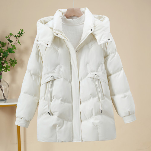 今年流行新款外套羽絨棉服女冬季韓版寬松加厚顯瘦中長款棉衣棉襖 今年流行新款外套羽絨棉服女冬季韓版寬松加厚顯瘦中長款棉衣棉襖