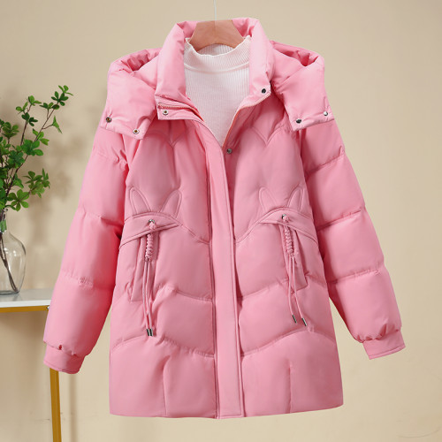 今年流行新款外套羽絨棉服女冬季韓版寬松加厚顯瘦中長款棉衣棉襖 今年流行新款外套羽絨棉服女冬季韓版寬松加厚顯瘦中長款棉衣棉襖