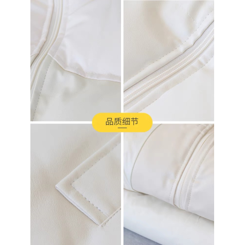 pu皮羽絨棉服女冬季2025新款設計感寬松立領麵包服情侶棉衣厚外套 pu皮羽絨棉服女冬季2025新款設計感寬松立領麵包服情侶棉衣厚外套