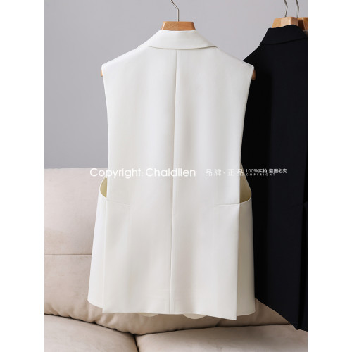 查琳PohoIki 時尚流行西裝馬甲女小衆春秋潮英倫潮流時尚外搭920 查琳PohoIki 時尚流行西裝馬甲女小衆春秋潮英倫潮流時尚外搭920