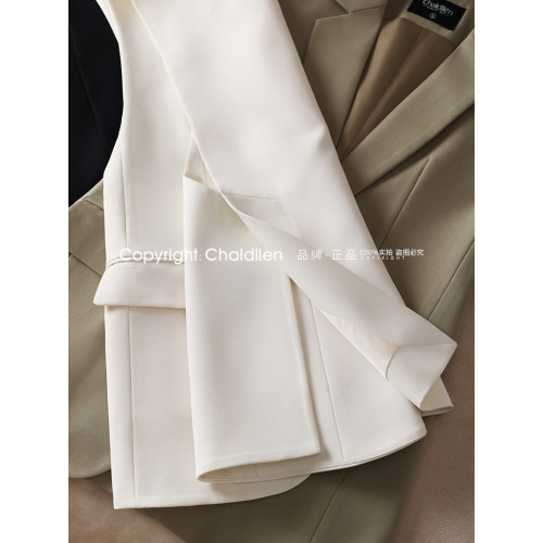 查琳PohoIki 時尚流行西裝馬甲女小衆春秋潮英倫潮流時尚外搭920 查琳PohoIki 時尚流行西裝馬甲女小衆春秋潮英倫潮流時尚外搭920