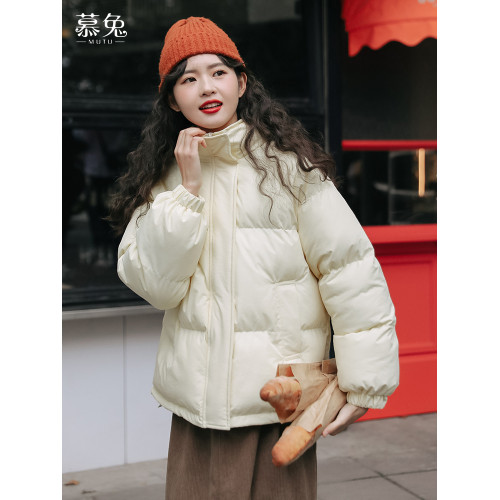 慕兔小個子溫柔系加厚棉服外套女2025冬季新款韓版夾棉麵包服棉衣 慕兔小個子溫柔系加厚棉服外套女2025冬季新款韓版夾棉麵包服棉衣