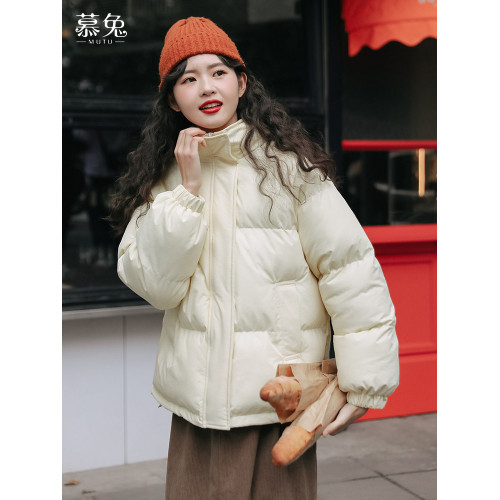 慕兔小個子溫柔系加厚棉服外套女2025冬季新款韓版夾棉麵包服棉衣 慕兔小個子溫柔系加厚棉服外套女2025冬季新款韓版夾棉麵包服棉衣