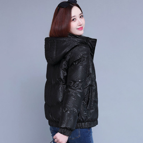 啄木鳥羽絨棉服女短款2025年冬季新款女士小個子棉襖外套棉衣女裝