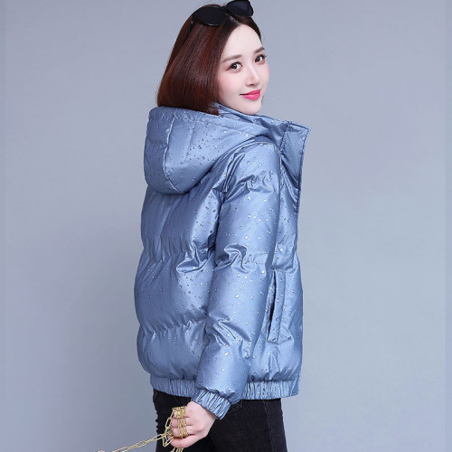 啄木鳥羽絨棉服女短款2025年冬季新款女士小個子棉襖外套棉衣女裝