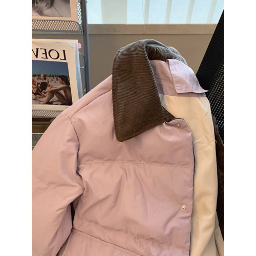 法式小香風棉服女2025冬裝新款設計感撞色拼接大碼夾棉棉衣外套潮 法式小香風棉服女2025冬裝新款設計感撞色拼接大碼夾棉棉衣外套潮