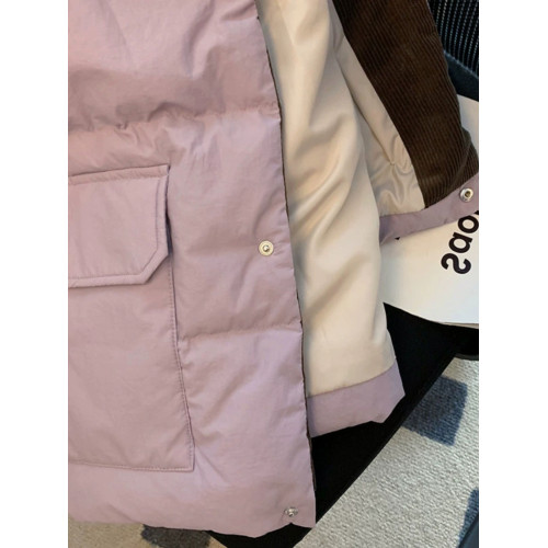 法式小香風棉服女2025冬裝新款設計感撞色拼接大碼夾棉棉衣外套潮 法式小香風棉服女2025冬裝新款設計感撞色拼接大碼夾棉棉衣外套潮