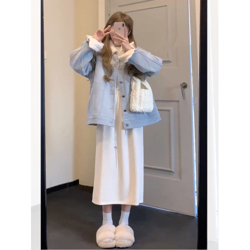 冬季新款加絨保暖棉衣學院風獨特超好看外套女兩面穿寬松翻領棉服 冬季新款加絨保暖棉衣學院風獨特超好看外套女兩面穿寬松翻領棉服