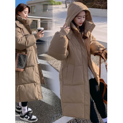 加厚麵包服羽絨棉衣棉服女韓版寬松中長款冬季外套棉襖2025年新款