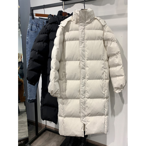 羽絨棉服2025新款東大門加厚韓版寬松超長款過膝中戯棉衣冬裝外套 羽絨棉服2025新款東大門加厚韓版寬松超長款過膝中戯棉衣冬裝外套