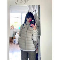 羽絨棉服女2025年新款冬季輕薄小棉襖連帽復古國潮牌美式加厚外套