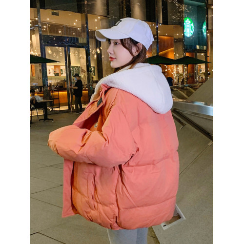 oversize麵包服短款羽絨棉衣棉服女2025年新款潮秋冬季外套厚棉襖 oversize麵包服短款羽絨棉衣棉服女2025年新款潮秋冬季外套厚棉襖