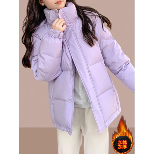 羽絨棉衣女士裝秋冬季2025年新款爆款小個子加棉加厚棉襖棉服外套 羽絨棉衣女士裝秋冬季2025年新款爆款小個子加棉加厚棉襖棉服外套