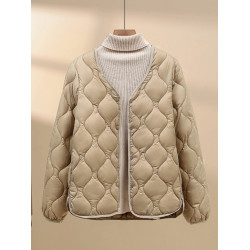 輕薄款棉服內膽女短款2025秋冬季新款內穿百搭輕便保暖防寒小棉襖