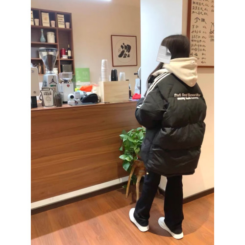 黑色羽絨棉服女2025新款冬季小個子oversize情侶加厚保暖棉襖外套 黑色羽絨棉服女2025新款冬季小個子oversize情侶加厚保暖棉襖外套