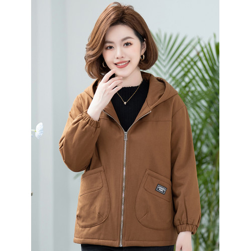 中老年女小棉襖外套大碼新款冬裝洋氣加絨加厚胖媽媽棉衣棉服50嵗 中老年女小棉襖外套大碼新款冬裝洋氣加絨加厚胖媽媽棉衣棉服50嵗