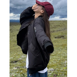 棒球服棉服女2024年新款加厚棉衣外套飛行夾克小衆秋冬季夾棉棉襖