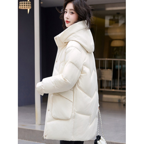 帽可拆大口袋不起駝時尚百搭加厚顯瘦羽絨棉外搭女士大碼活帽棉衣 帽可拆大口袋不起駝時尚百搭加厚顯瘦羽絨棉外搭女士大碼活帽棉衣