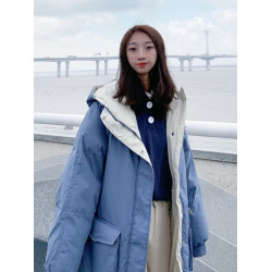 oversize麵包服羽絨棉衣棉服女冬季外套中長款厚棉襖2025年新款潮