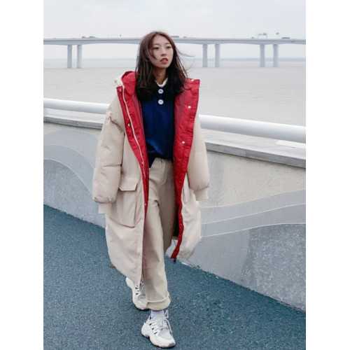 oversize麵包服羽絨棉衣棉服女冬季外套中長款厚棉襖2025年新款潮 oversize麵包服羽絨棉衣棉服女冬季外套中長款厚棉襖2025年新款潮