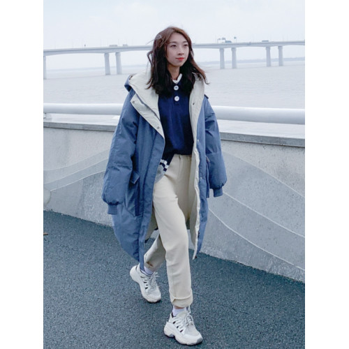 oversize麵包服羽絨棉衣棉服女冬季外套中長款厚棉襖2025年新款潮 oversize麵包服羽絨棉衣棉服女冬季外套中長款厚棉襖2025年新款潮