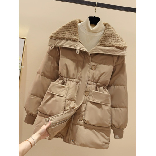 高級感羽絨棉服女2025新款冬季厚外套今年流行爆款棉衣收腰棉襖子 高級感羽絨棉服女2025新款冬季厚外套今年流行爆款棉衣收腰棉襖子