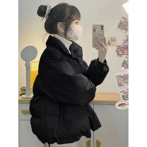 12-15嵗初中高中學生加厚外套13少女大童冬季保暖韓版羽絨棉服女 12-15嵗初中高中學生加厚外套13少女大童冬季保暖韓版羽絨棉服女