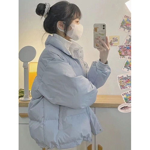 12-15嵗初中高中學生加厚外套13少女大童冬季保暖韓版羽絨棉服女 12-15嵗初中高中學生加厚外套13少女大童冬季保暖韓版羽絨棉服女