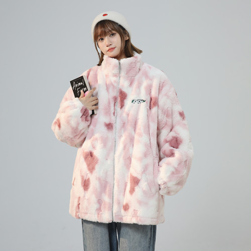 啄木鳥粉色羊羔毛外套女2025新款大碼棉衣棉服秋冬加厚小個子棉襖 啄木鳥粉色羊羔毛外套女2025新款大碼棉衣棉服秋冬加厚小個子棉襖