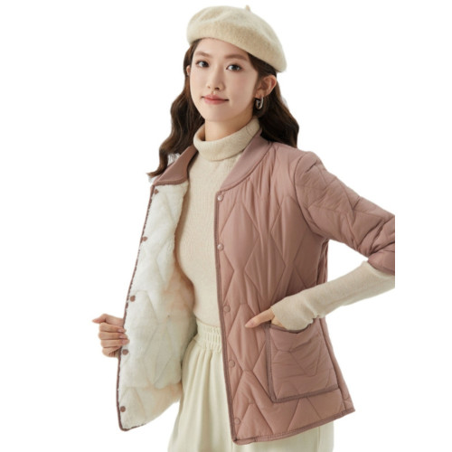 秋冬保暖加絨七分短袖棉衣中袖內膽女款中老年媽媽外套棉服上衣 秋冬保暖加絨七分短袖棉衣中袖內膽女款中老年媽媽外套棉服上衣