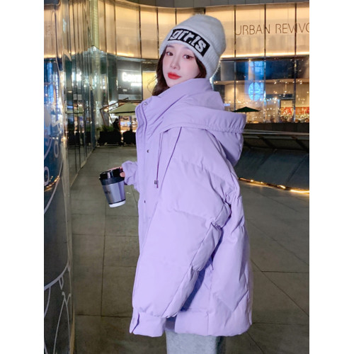 oversize麵包服短款羽絨棉衣棉服女2025年新款潮秋冬季外套厚棉襖