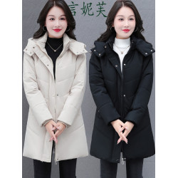 女裝冬季新中長款羽絨棉衣韓版寬松顯瘦棉襖大碼時尚品牌外套棉服