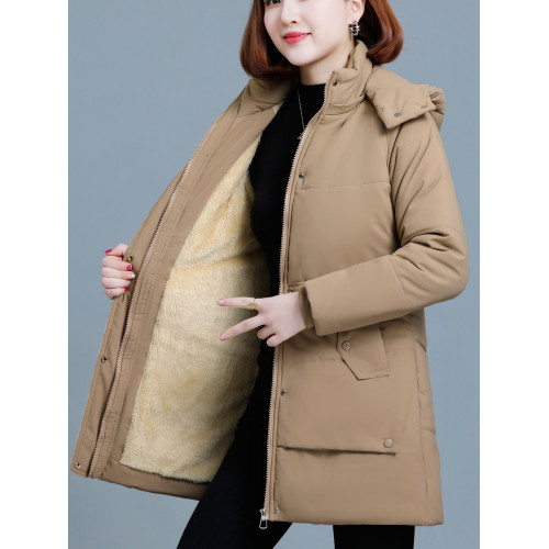 女裝冬季新中長款羽絨棉衣韓版寬松顯瘦棉襖大碼時尚品牌外套棉服 女裝冬季新中長款羽絨棉衣韓版寬松顯瘦棉襖大碼時尚品牌外套棉服