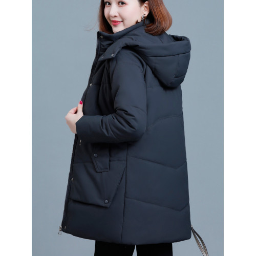 女裝冬季新中長款羽絨棉衣韓版寬松顯瘦棉襖大碼時尚品牌外套棉服 女裝冬季新中長款羽絨棉衣韓版寬松顯瘦棉襖大碼時尚品牌外套棉服