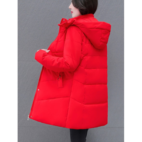 女裝冬季新中長款羽絨棉衣韓版寬松顯瘦棉襖大碼時尚品牌外套棉服 女裝冬季新中長款羽絨棉衣韓版寬松顯瘦棉襖大碼時尚品牌外套棉服