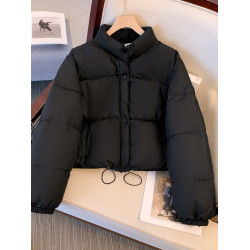 羽絨棉服2025秋冬季外套女新款小個子麵包服韓系穿搭短款棉衣棉襖