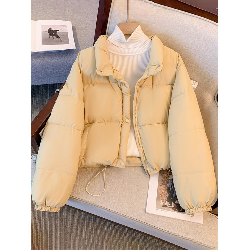 羽絨棉服2025秋冬季外套女新款小個子麵包服韓系穿搭短款棉衣棉襖